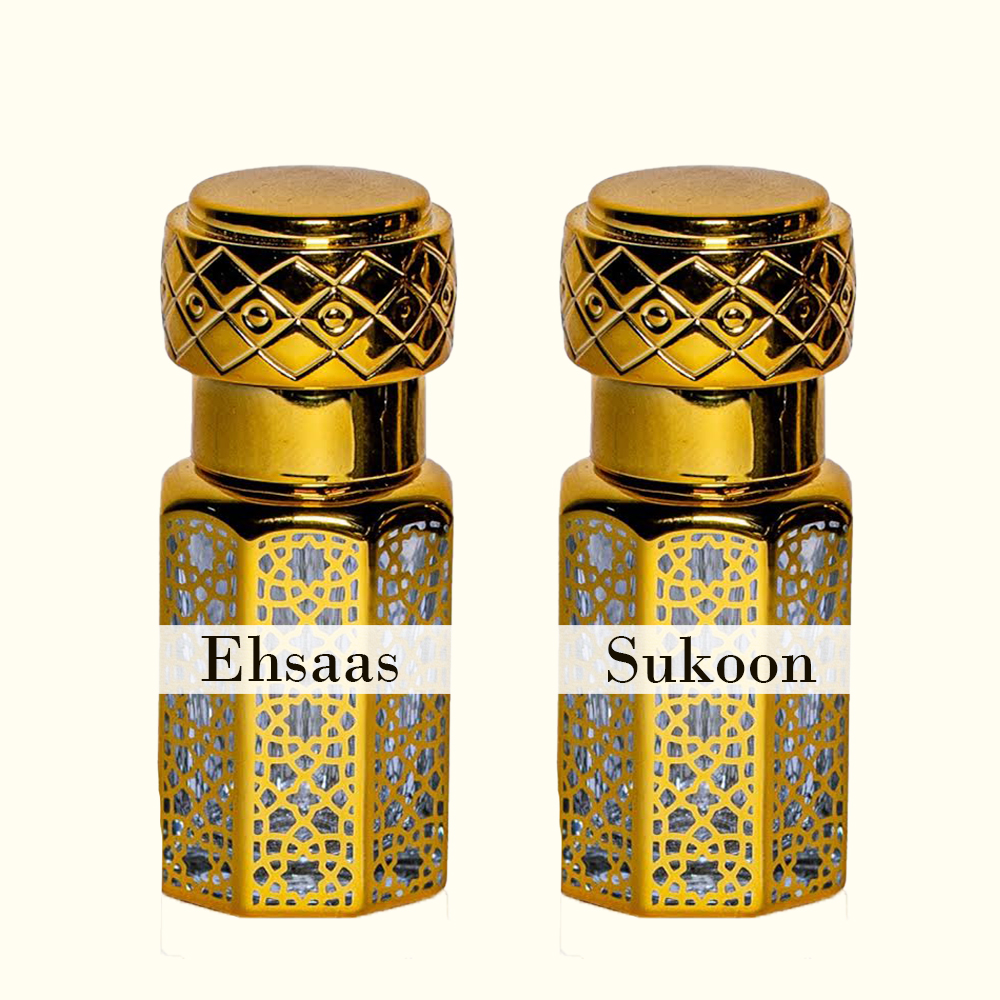 Ayaz Ehsaas & Sukoon Attar Perfume Mother’s Day Special Gift (3ML-6ML-12ML)