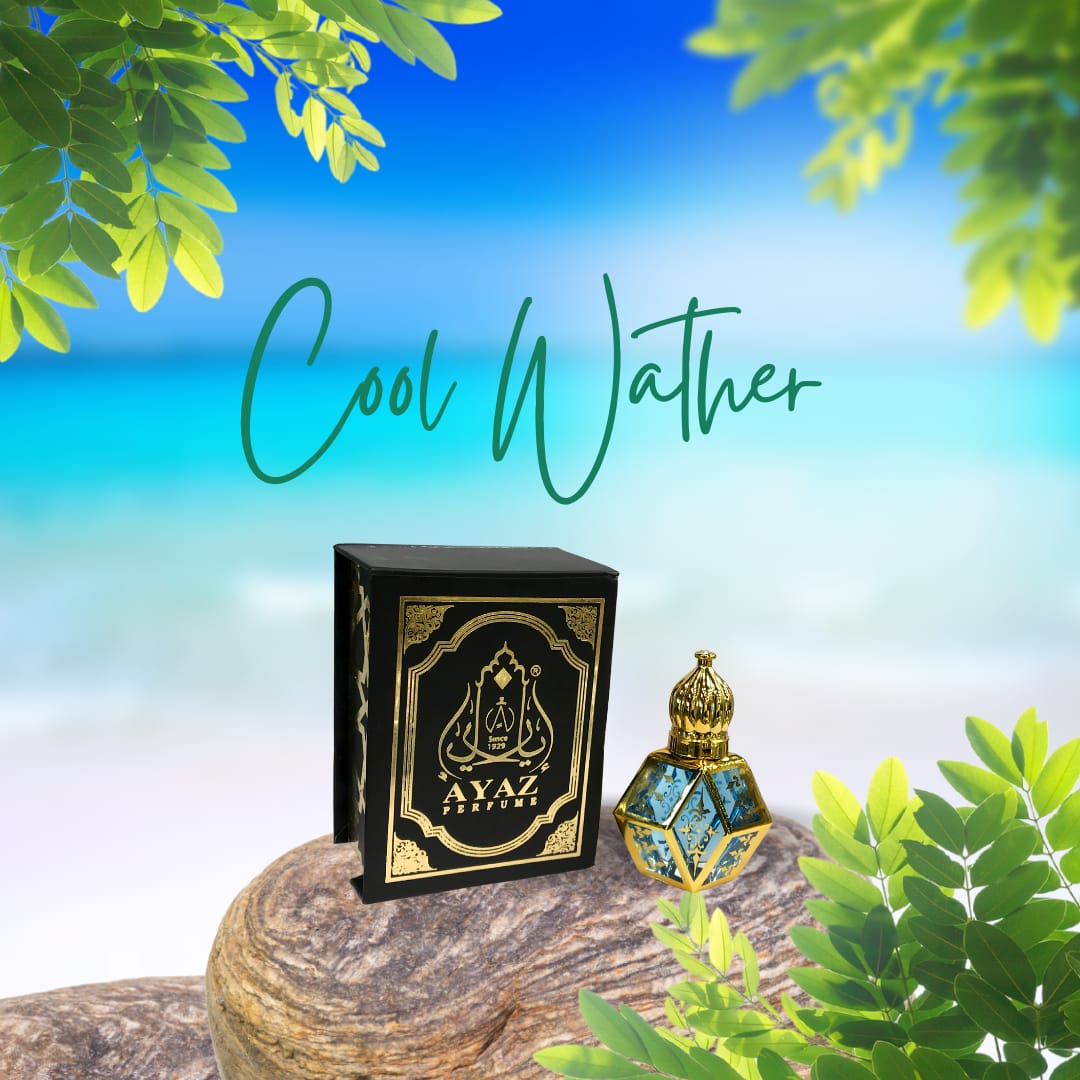 Ayaz Cool Water: Refreshing Aquatic Perfume (12ML)